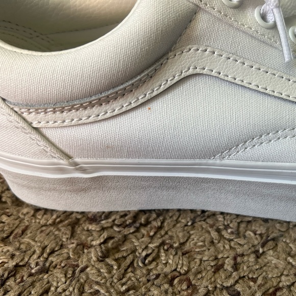 White platform vans - Picture 5 of 8